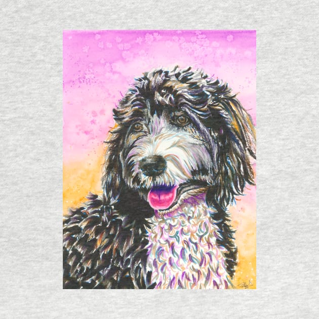 Bernedoodle by sambeawesome